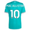 Officiële Voetbalshirt + Korte Broek Liverpool Mac Allister 10 Derde 2025-26 - Kids